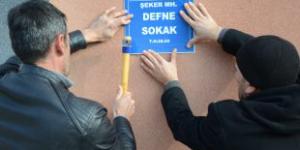 SOKAK TABELALARI YENİLENİYOR