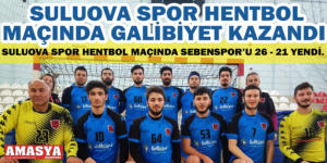 SULUOVA SPOR HENTBOL MAÇINDA GALİBİYET KAZANDI