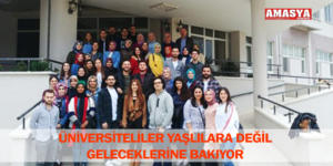 ÜNİVERSİTELİLER YAŞLILARA DEĞİL GELECEKLERİNE BAKIYOR