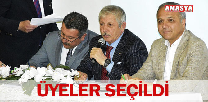 ÜYELER SEÇİLDİ