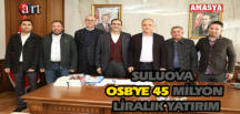 SULUOVA OSB’YE 45 MİLYON LİRALIK YATIRIM