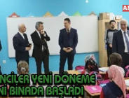 ÖĞRENCİLER YENİ DÖNEME YENİ BİNADA BAŞLADI