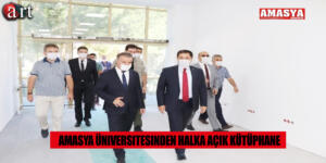 Amasya Üniversitesinden Halka Açık Kütüphane