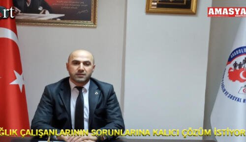 Sağlık çalışanlarının sorunlarına kalıcı çözüm istiyoruz