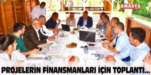 PROJELERİN FİNANSMANLARI İÇİN TOPLANTI…