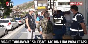 MASKE TAKMAYAN 150 KİŞİYE 140 BİN LİRA PARA CEZASI