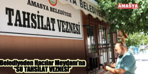 Belediyeden Hacılar Meydanı’na su tahsilat veznesi