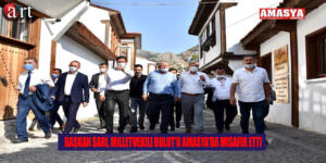 Başkan Sarı, Milletvekili Bulut’u Amasya’da Misafir Etti