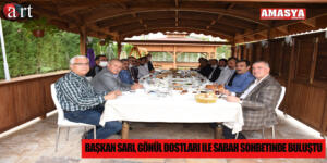 Başkan Sarı, Gönül Dostları İle Sabah Sohbetinde Buluştu