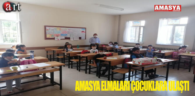 AMASYA ELMALARI ÇOCUKLARA ULAŞTI