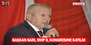 Başkan Sarı, MHP İl kongresine katıldı