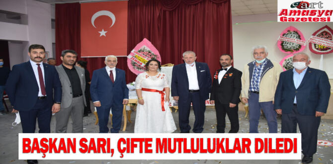 Başkan Sarı, çifte mutluluklar diledi