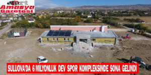 Suluova’da 6 Milyonluk Dev Spor Kompleksinde Sona Gelindi