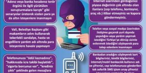 AMASYA EMNİYET MÜDÜRLÜĞÜ TELEFON DOLANDIRICILARINA KARŞI VATANDAŞI UYARDI