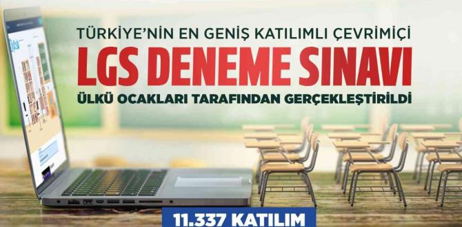 ÜLKÜ OCAKLARI’NDAN TÜRKİYE’NİN EN BÜYÜK ÇEVRİMİÇİ DENEME SINAVI