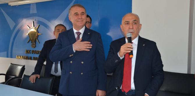 MEHMET AKİF KESMEKAYA AK PARTİ AMASYA MİLLETVEKİLİ ADAY ADAYLIĞINI AÇIKLADI