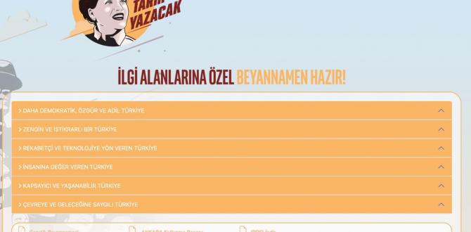 İYİ PARTİ’DEN KİŞİYE ÖZEL SEÇİM BEYANNAMESİ