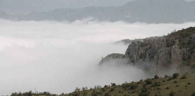 Amasya’da sabah saatlerinde oluşan sis adeta bir denizi andırdı. Amasya’nın bin 68 rakımlı Ermiş Köyünden Amasya’ya bakıldığında eşsiz güzellikte oluşan sis denizi adeta büyüledi.