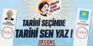 İYİ PARTİ’DEN YENİ REKLAM FİLMİ “SAYGILI TÜRKİYE İÇİN TARİHİ SEN YAZ, MEMLEKETE BAHAR GELSİN!”