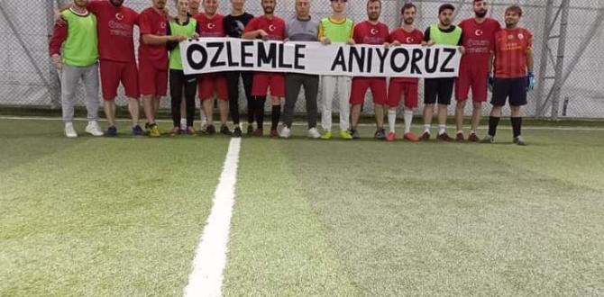 Amasya’nın O köyünde futbol ligi yeniden başlıyor.