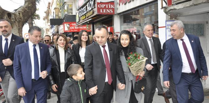 Cumhuriyet halk partisi amasya belediye başkan adayını açıkladı.