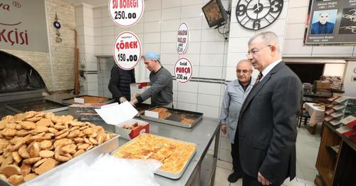 Vali Doruk, Geleneksel Amasya Çöreğini İnceledi