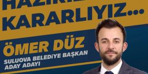 ÖNEMLİ PROJELERİ SULUOVA’YA KAZANDIRACAĞIM