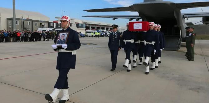 Şehit Teğmen Tunahan Dağlı’nın Naaşı, Amasya Havalimanında Dualarla Uğurlandı